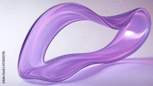 Fototapeta Abstract smoke and light background with flowing waves and patterns