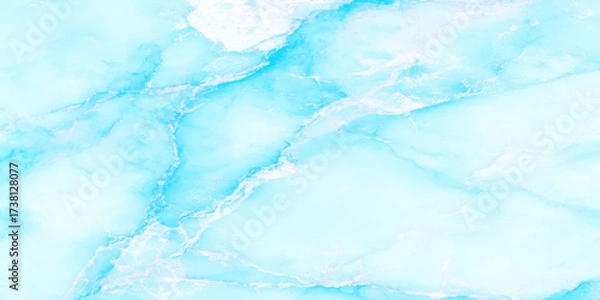 Fototapeta Elegant blue marble texture with natural veins, polished stone surface ideal texture of wall, ceramic counter texture stone slab smooth tile texture with luxury elegant natural polished curved veins.