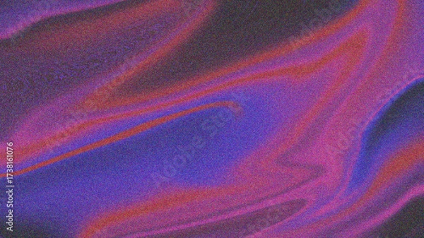 Obraz Abstract swirling colors of purple and pink grainy background