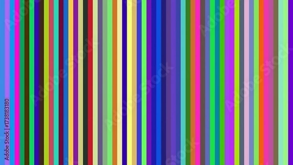 Fototapeta Abstract colorful vertical stripe background design ideal for presentations and web design
