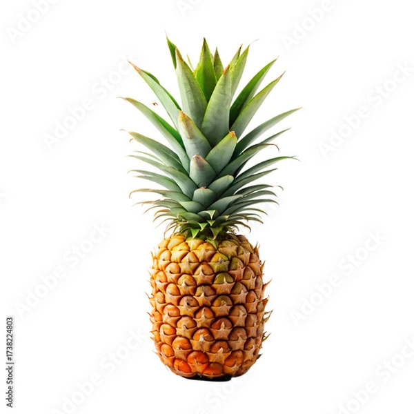 Obraz pineapple isolated on white