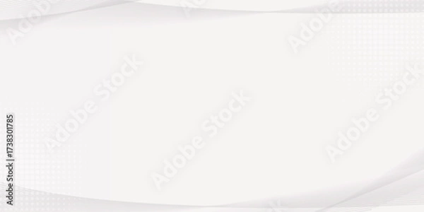 Fototapeta abstract white background wave gradient shape luxury wallpaper line smooth