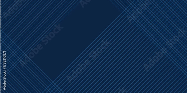 Obraz Light Blue vector cover with straight stripes. Glitter abstract illustration with colored sticks. Smart design for business ads. Vector Abstract, science, futuristic, energy technology concept