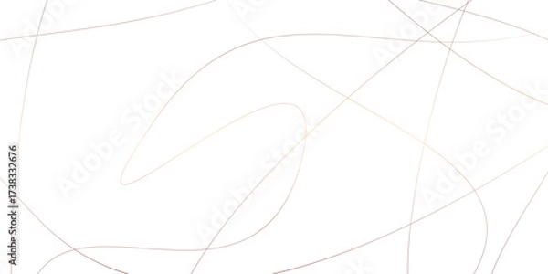 Fototapeta Abstract luxury premium shiny golden random chaotic square and triangle wave lines background. Vector,	