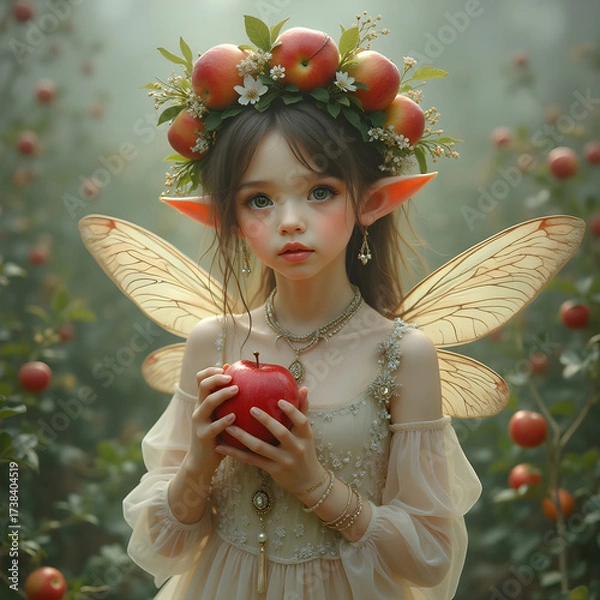 Obraz little apple fairy