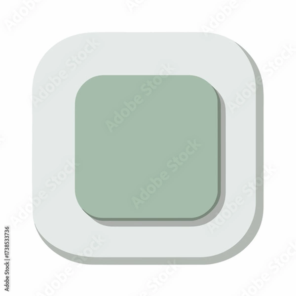 Fototapeta Minimal Share Icon in Subdued Colors