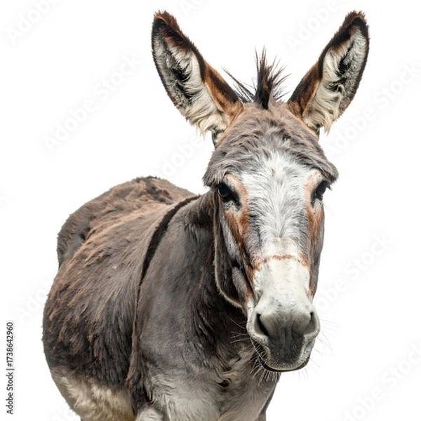 Obraz Donkey portrait close-up