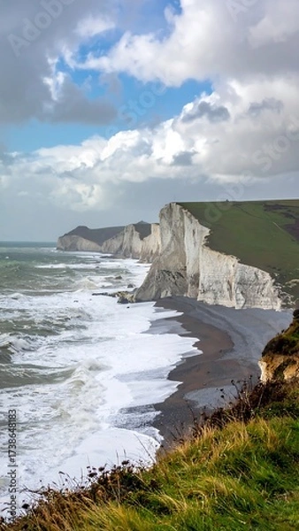 Obraz Dramatic coastal scene