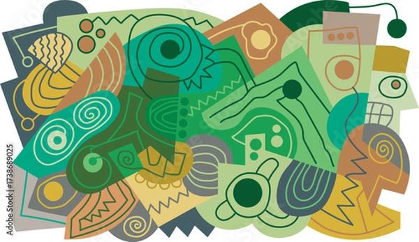 Obraz colorful abstract art