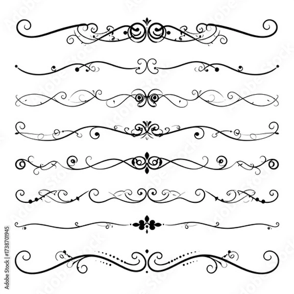 Obraz Elegant decorative dividers