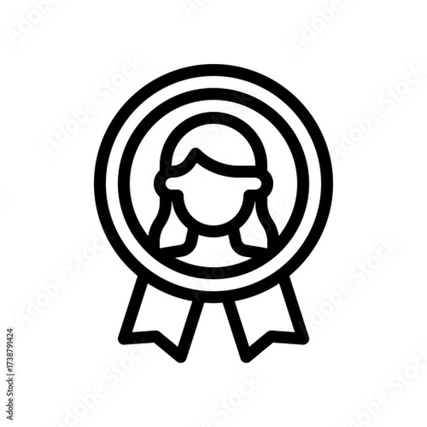 Obraz user line icon