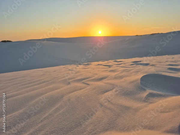 Obraz footprints in the sand