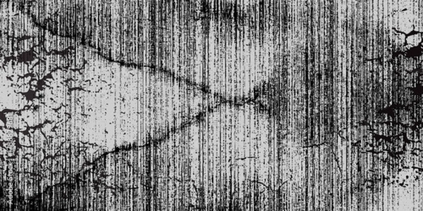 Fototapeta Abstract background. Monochrome texture. Image includes a effect the black and white tones.