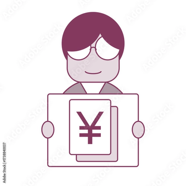 Obraz financial business avatar