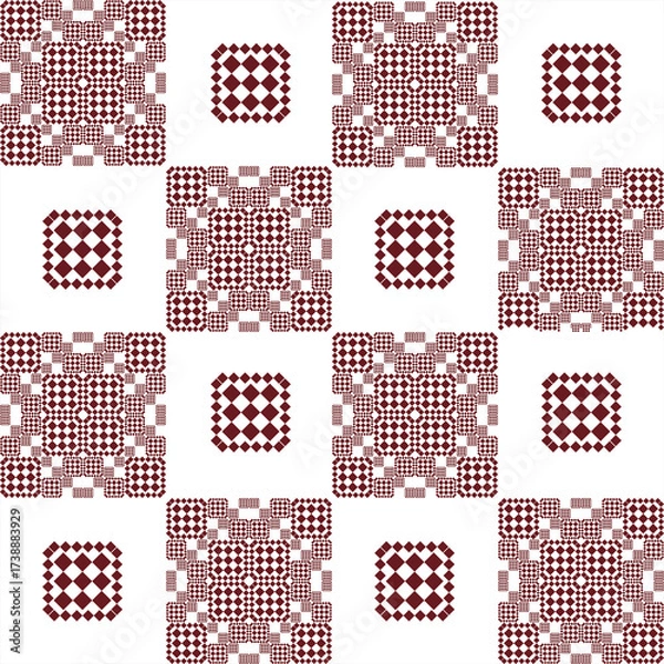 Obraz seamless geometric pattern