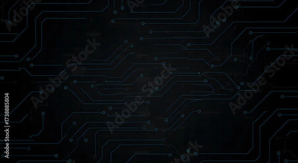 Obraz Circuit Board Technology Background Image