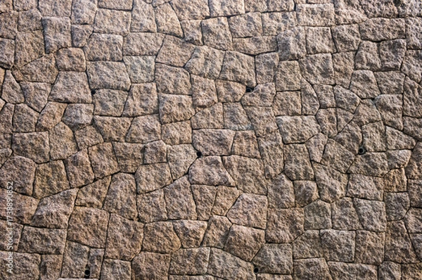 Obraz 石積の背景素材