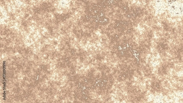 Fototapeta Abstract sand-colored texture with white specks, resembling aged parchment or distressed concrete. Ideal for backgrounds, overlays, or adding a grunge effect.