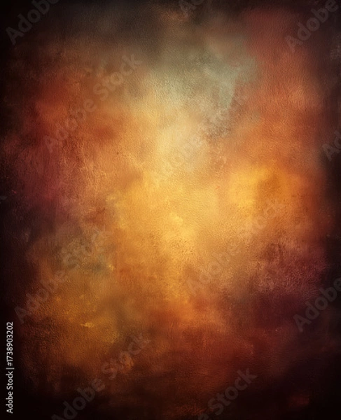 Fototapeta Abstract Sunset Colorful Background with Warm Hues of Orange, Red, Yellow, and Brown Tones