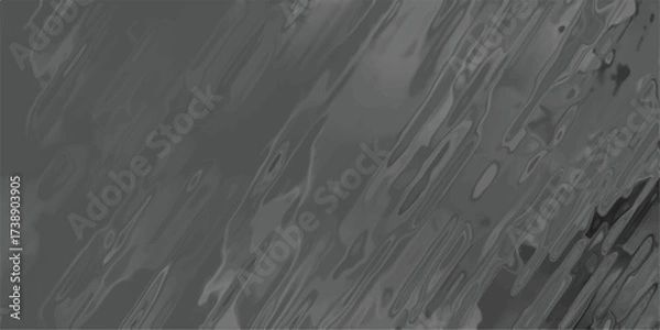 Fototapeta Metallic grey wave design texture resembling a liquid surface flowing diagonally across the image for creative graphics