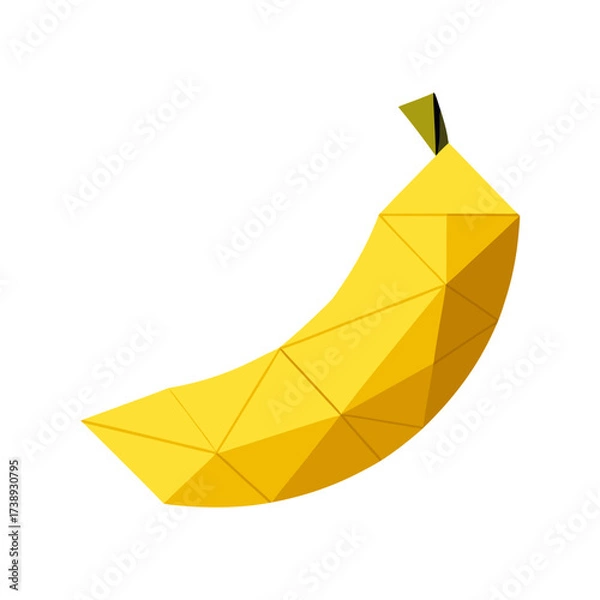 Fototapeta Banana Geometry Vector