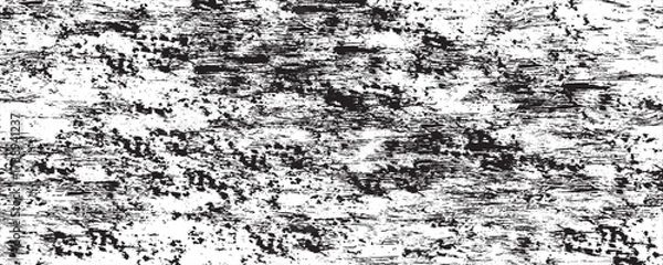 Fototapeta Black and white grunge. Distress overlay texture. Abstract surface dust and rough dirty wall background concept.