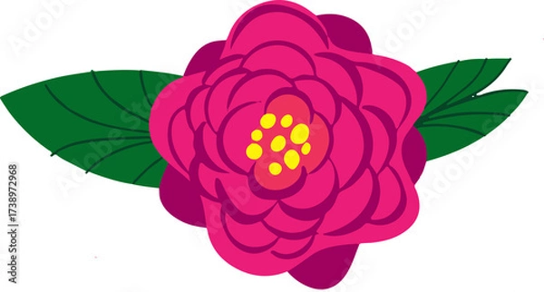 Obraz the most beautiful flower vector