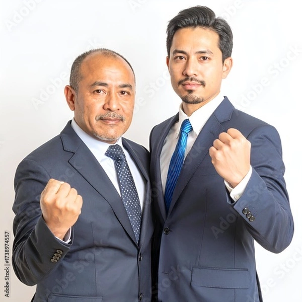 Fototapeta 頑張る日本の社長達