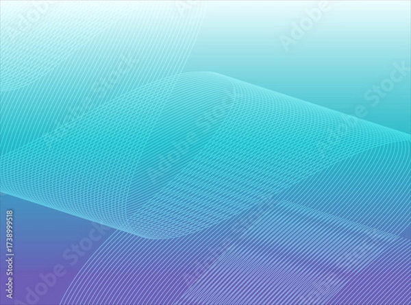 Fototapeta White Watercolor Color Dark Liquid Gradient Mesh. Pastel Turquoise Indigo Pink Bright Blurry Wallpaper. Blue Trendy Cold Purple Smooth Surface. Vibrant Lavender Violet Light Gradient Background.