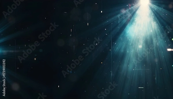 Obraz light leak overlay effect with scratch dust and motion blur light leaks,retro noisy film texture light leak flare on black background,abstract background with ray,grunge film strip ...