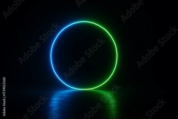 Fototapeta Abstract Glowing Backgrounds for Cinematic & Tech-Inspired Visuals