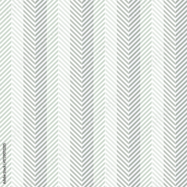 Obraz Seamless monochrome light grey and olive zig zag herringbone pattern