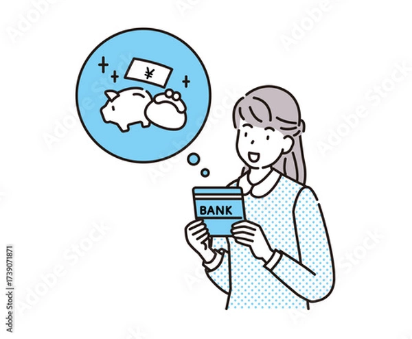 Fototapeta 主婦とお金