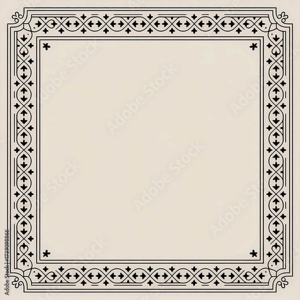Fototapeta Luxurious Ornamental Borders Pack - Decorative Elements 