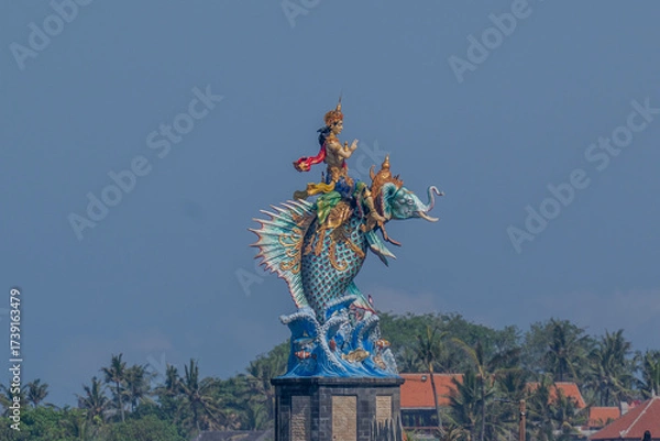 Obraz Statue on Canggu beach