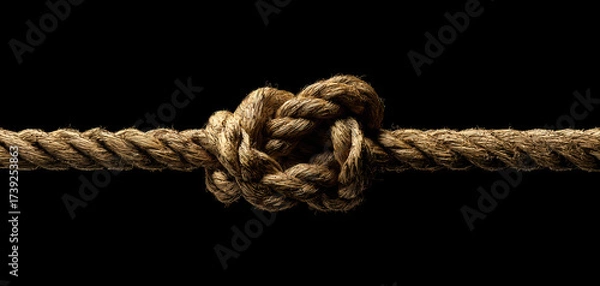 Fototapeta ロープの結び目