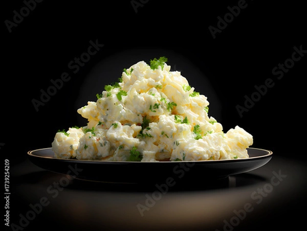 Fototapeta 山盛りのポテトサラダ