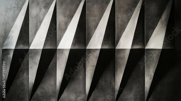 Fototapeta Sharp lines and forms that enhance aesthetic appeal.