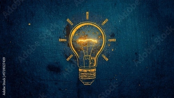 Fototapeta Business ideas, wallpaper, creative initiatives to drive organizations towards success