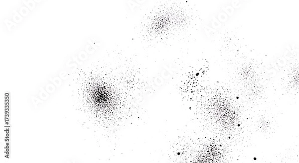Obraz black ink splat background