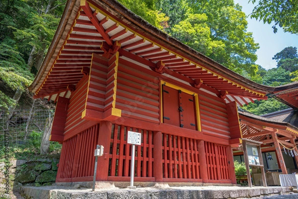 Fototapeta 奈良 談山神社 西宝庫（重要文化財）
