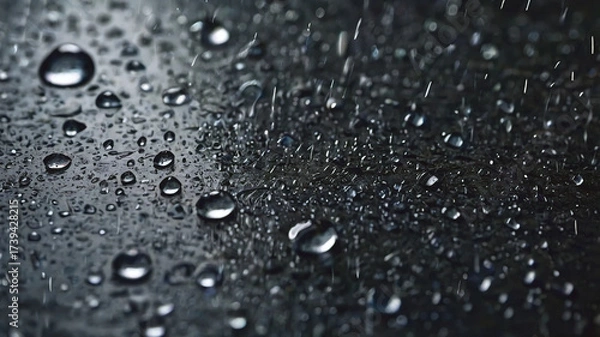 Obraz rain drops background.