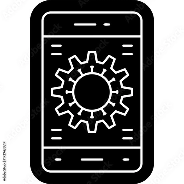 Obraz Smartphone Icon Vector Element