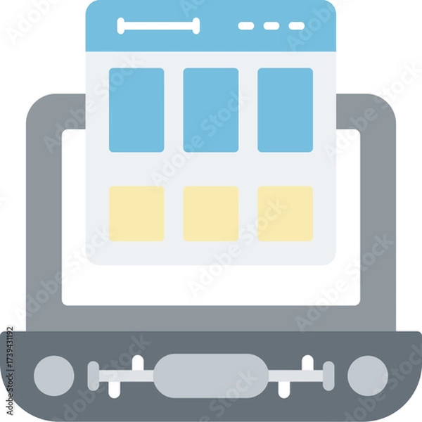 Obraz Web Design Icon Vector Element