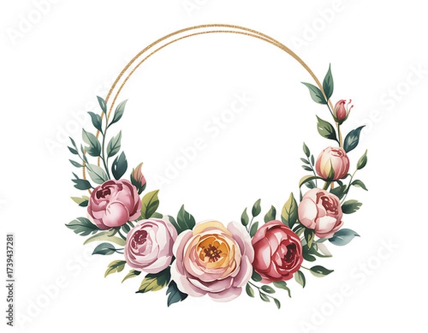 Obraz Floral Wreath 