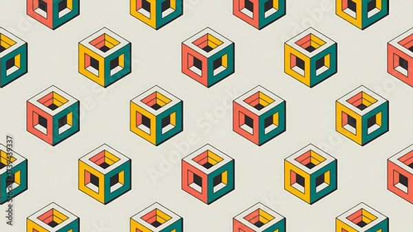 Obraz Geometric Designs and Pattern