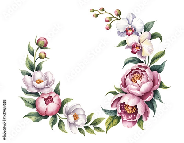 Obraz Floral Wreath 