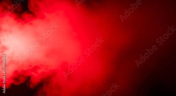 Fototapeta Abstract red smoke background design for creative projects and presentations