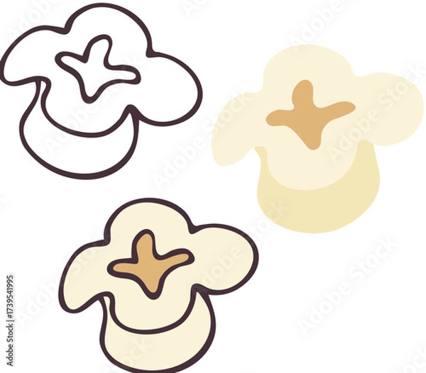 Fototapeta 팝콘3종_영화_무비_콜라친구