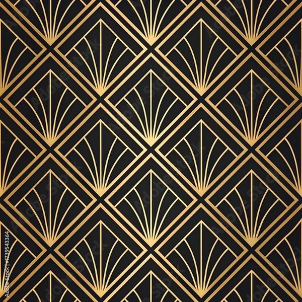 Fototapeta black and white pattern